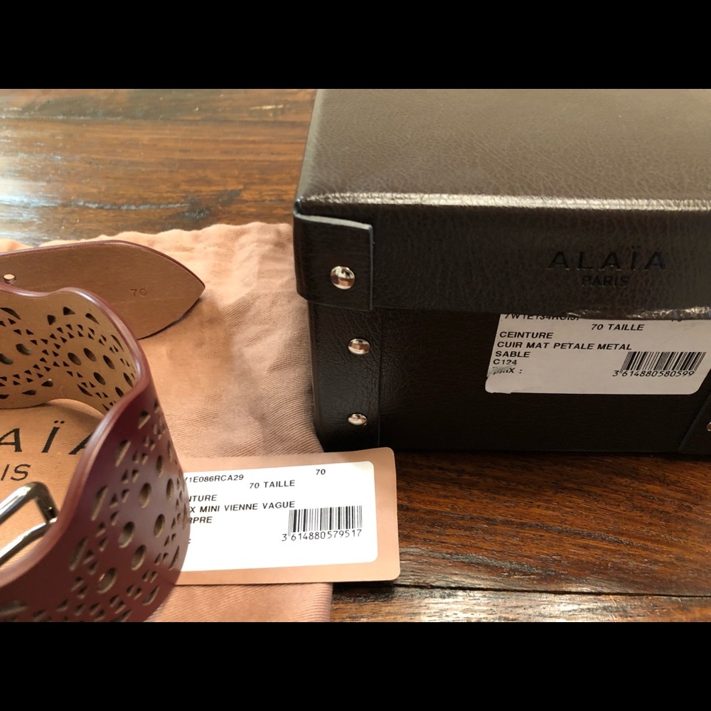 Alaia Mini Vienna Belt Bag NWT - Picture 2 of 6